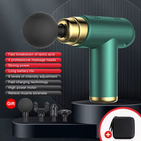 Portable Massage Gun Deep Tissue Muscle Electric Massager Pain Relief for Body Neck Back Relaxation Fitness Slimming