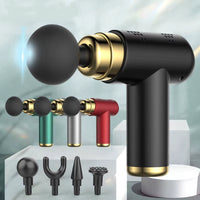 Portable Massage Gun Deep Tissue Muscle Electric Massager Pain Relief for Body Neck Back Relaxation Fitness Slimming